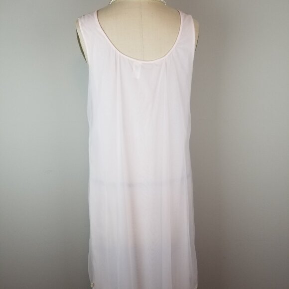 Romantic Vintage 1950's Pale Pink Babydoll Nightgown by Aristocraft * Medium - Picture 7 of 11